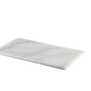 Wit marmeren plateau rechthoekig 32 x 18 cm