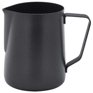 RVS roomkan met non-stick coating zwart 340 ml