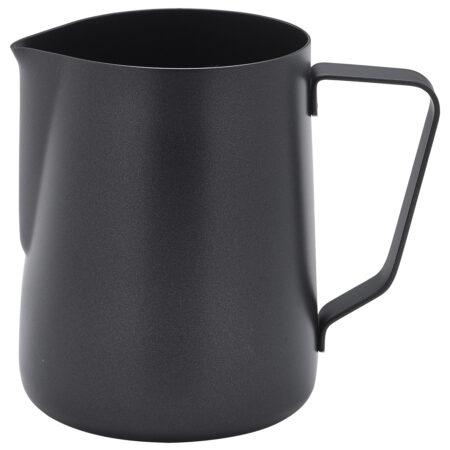 RVS roomkan met non-stick coating zwart 340 ml