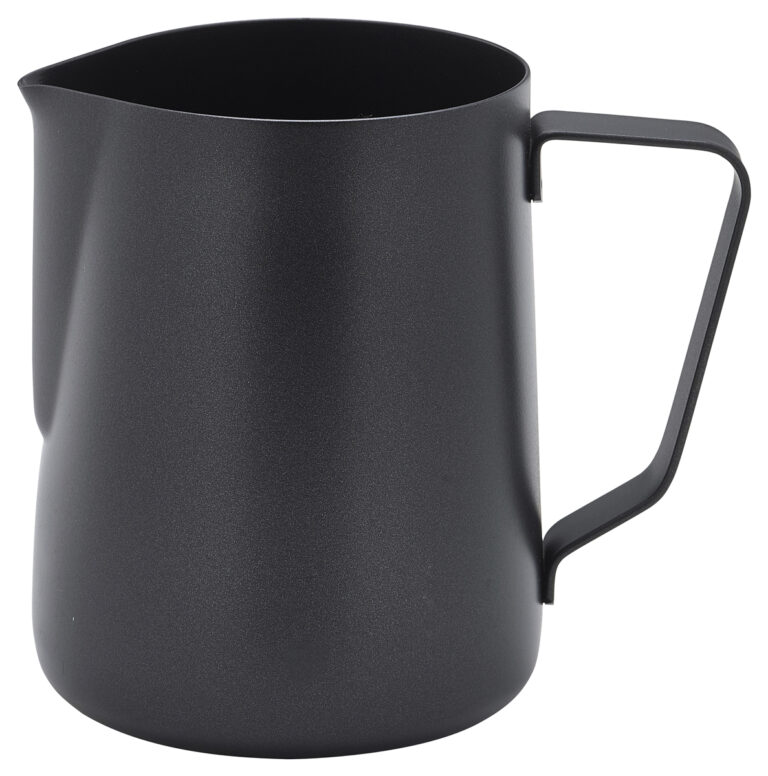 RVS roomkan met non-stick coating zwart 340 ml