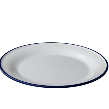 Emaille-look bord 27 cm