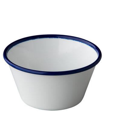 Emaille-look schaal 12,5 cm