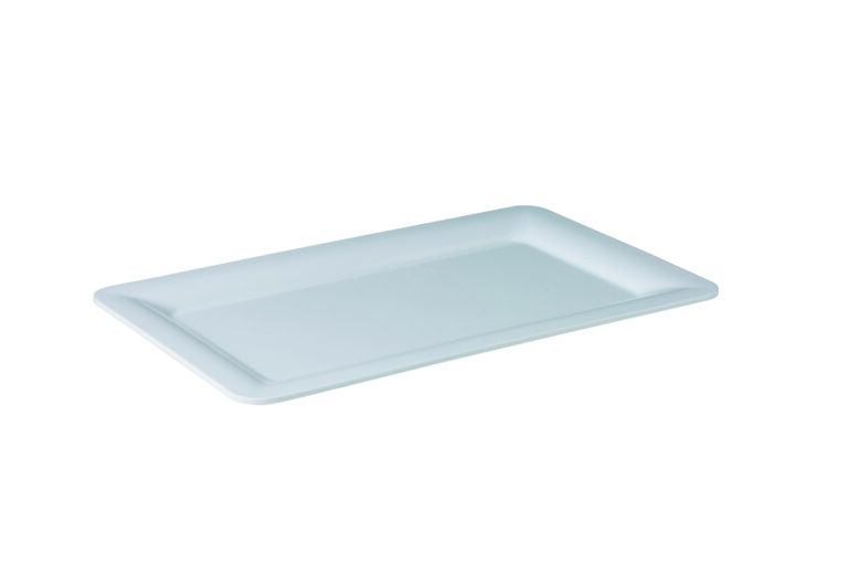 GN 1/1 plateau brede rand wit 52,5 x 32,5 x 2,5 cm