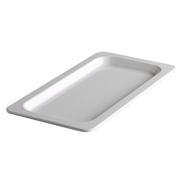 GN 1/2 plateau budget wit 32 x 26 x 2 cm