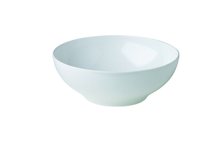 Ronde bak wit 26 x 10,3 cm