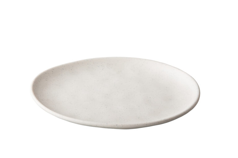 Pebble cream organisch bord 26,5 cm