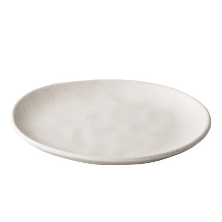 Pebble cream organisch bord 23 cm