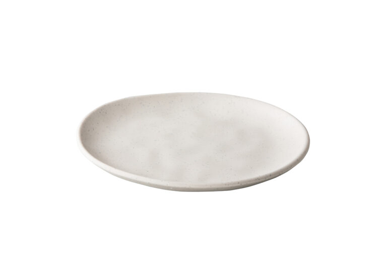 Pebble cream organisch bord 23 cm