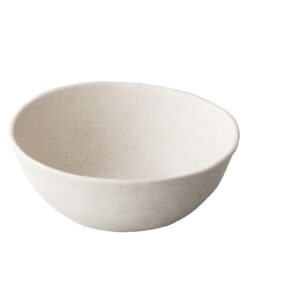 Pebble cream organisch kom 20,5 cm