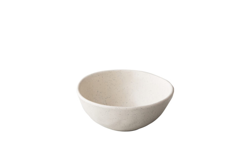 Pebble cream organisch kom 15,5 cm