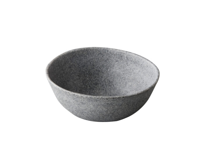 Pebble grey organisch kom 20,5 cm