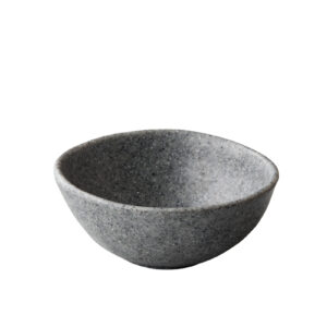 Pebble grey organisch kom 15,5 cm