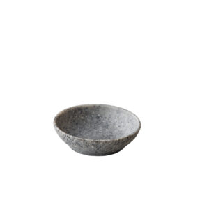 Pebble grey organisch dipper 6,5 cm