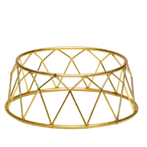 Buffet verhoger kroon goud 25X21X10 cm
