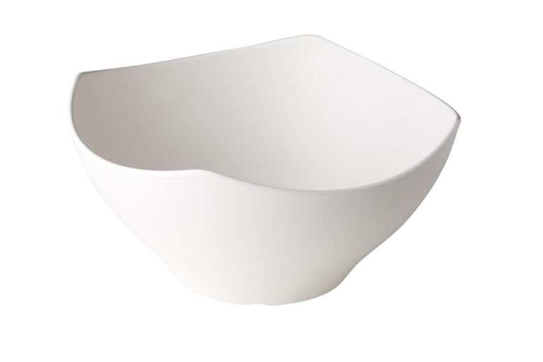 Schaal Zen Square crème 35 cm