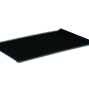 GN 1/1 plateau zonder rand zwart 53 x 32,2 x 2,7cm