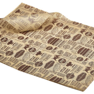 Vetvrij papier 'Steak House Design' 35x25cm 1000st