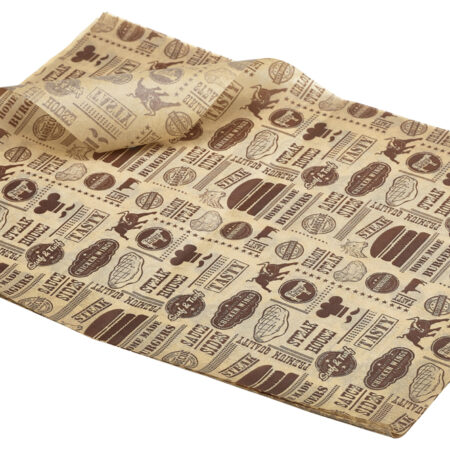 Vetvrij papier 'Steak House Design' 35x25cm 1000st