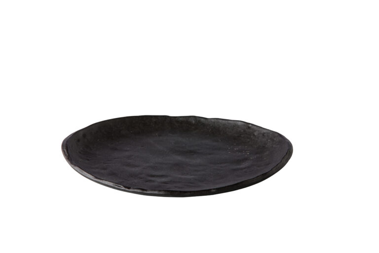 Bord Oyster zwart 21cm