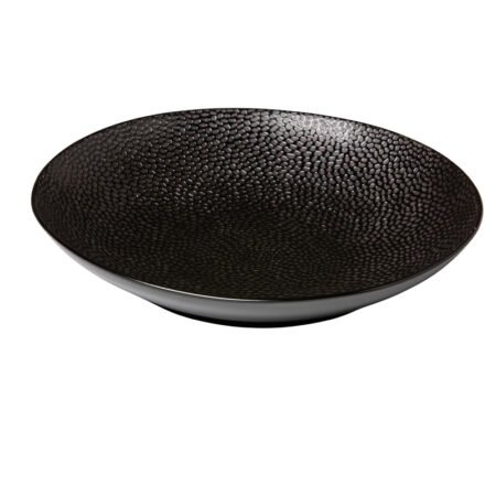 Coupe pastabord Honeycomb Black 25,5 cm