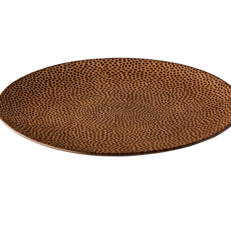 Coupe bord Leopard 27,5 cm