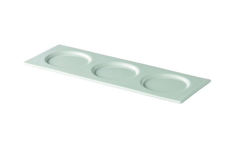 QFC presentatiebord met 3 spiegels 38,5 x 14 cm