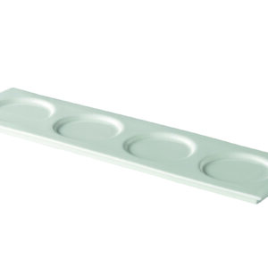 QFC presentatiebord met 4 spiegels 51 x 14 cm