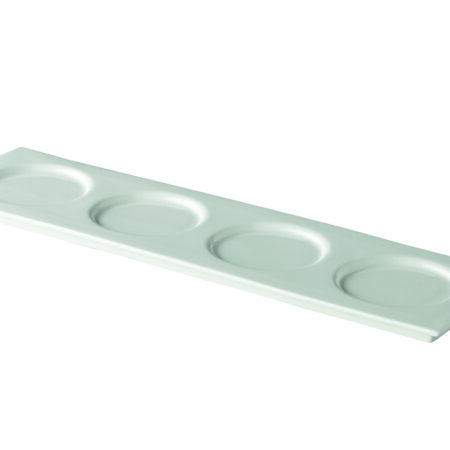 QFC presentatiebord met 4 spiegels 51 x 14 cm