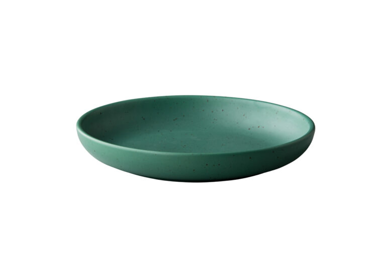Tinto diep bord mat groen 23,5cm