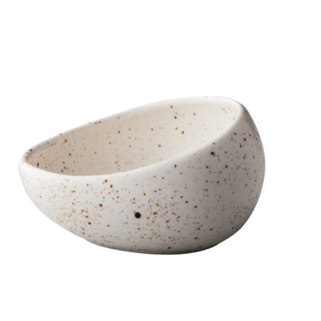 Tinto kom schuin M mat white 10 cm