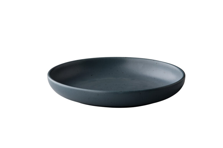 Tinto diep bord mat donkergrijs 23,5cm