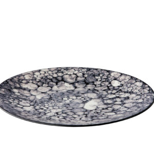 Bord Bubble zwart 27,5 cm