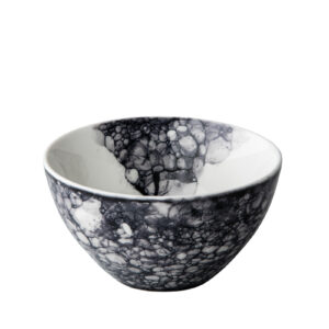 Kom Bubble zwart 15 cm 800ml