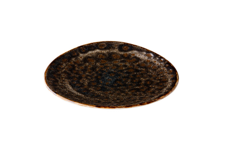 Jersey bord driehoek bruin 21 cm