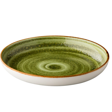 Jersey diep rond bord groen 26,5 cm