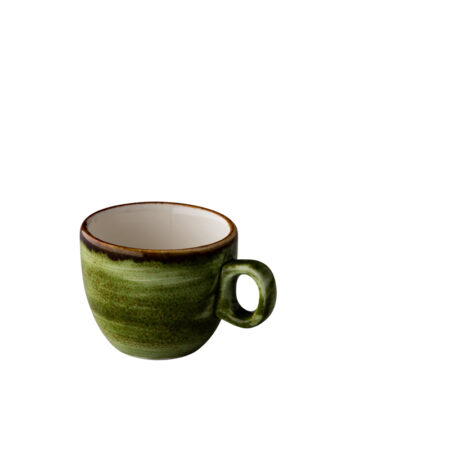 Jersey espresso kop stapelbaar groen 80 ml