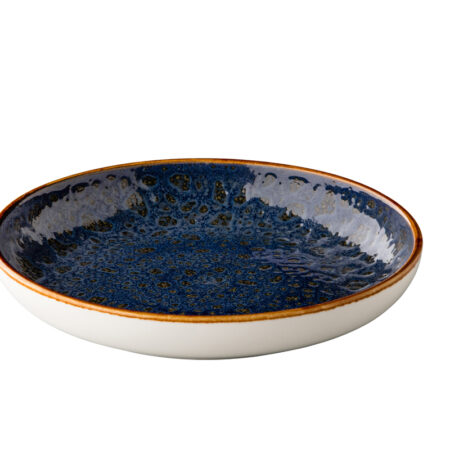 Jersey diep rond bord blauw 23,5 cm