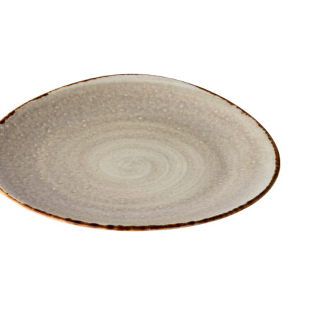 Jersey bord driehoek grijs 21 cm