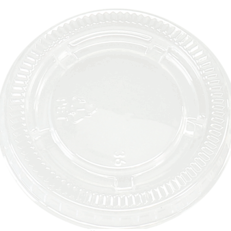 deksel, sauscup, pet, Ø65mm, transparant