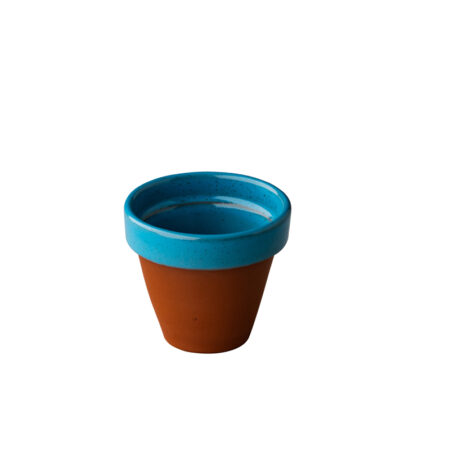 Stoneheart pot 6,5 x 6 cm blauw 90ml