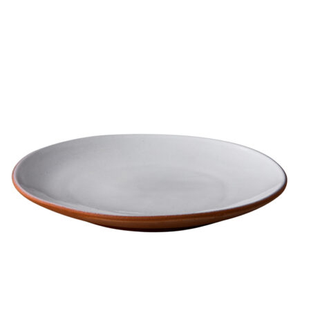 Stoneheart bord 20 x 2 cm wit