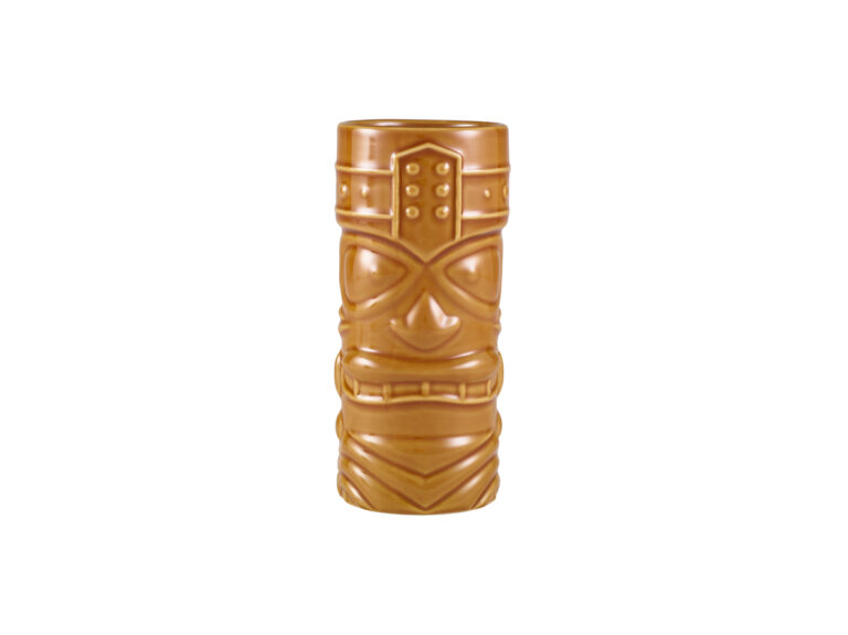 Tiki beker bruin 400 ml