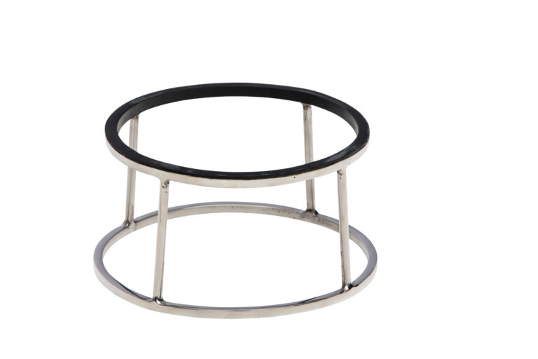 RVS buffetverhoger Ø22/24 x12 cm