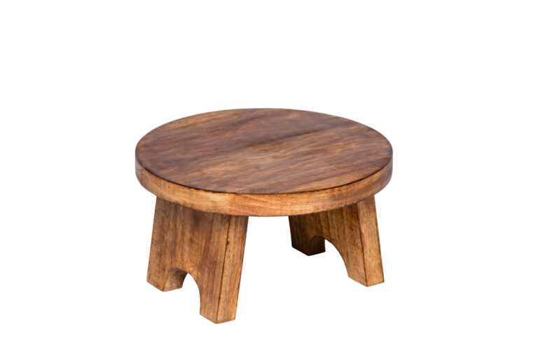 Houten buffetverhoger Ø30x17 cm