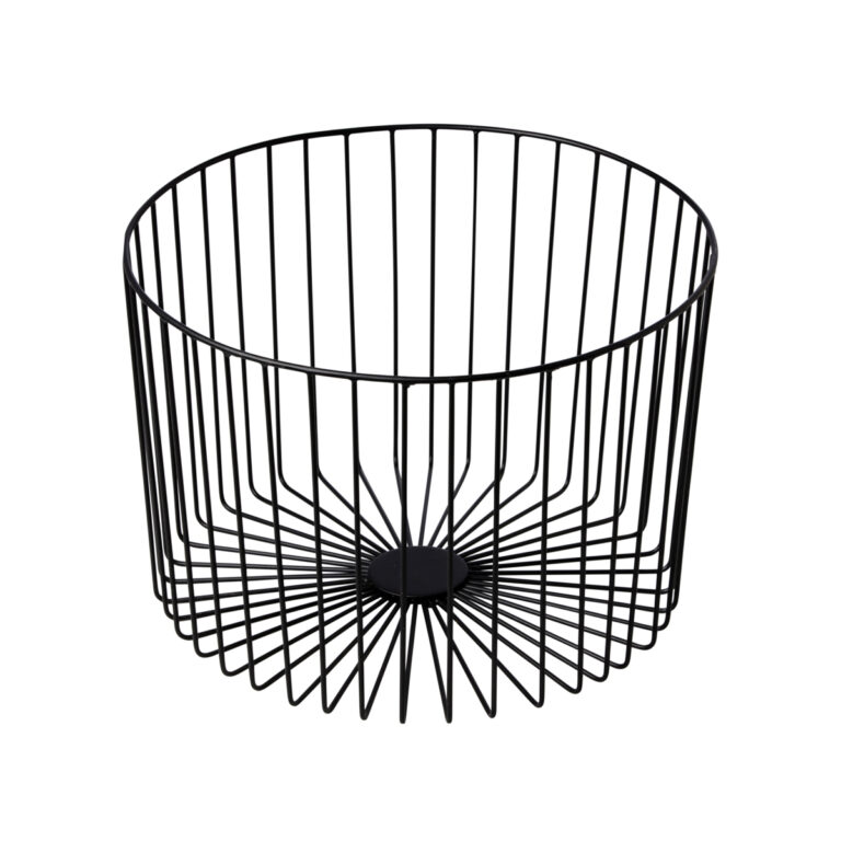 Stalen presentatiemand zwart 33x23x33 cm