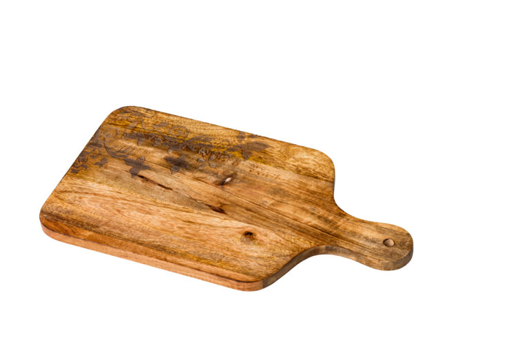 Rechth. Houten serveerplank 43x23x2 cm