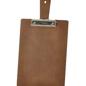 Houten menu/rekening klembord bruin A4