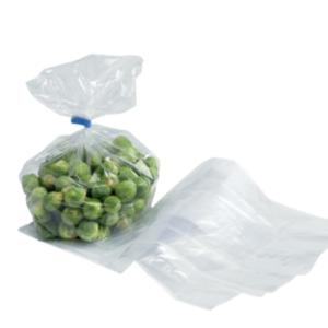 zak, zijvouwzak, ldpe, 14/ 4x26cm, 20my, transparant