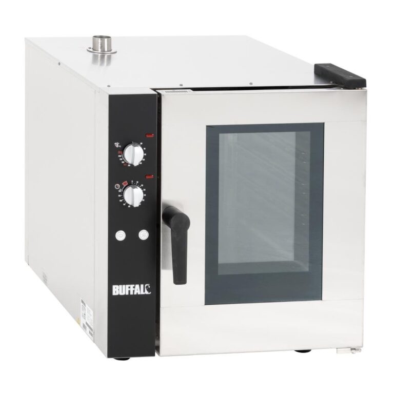 Buffalo heteluchtoven met vochtigheid 5x GN 1/1
