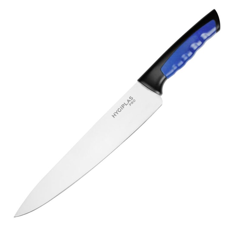 Hygiplas Pro koksmes Blauw 25cm